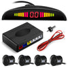 ZEEPIN 068 - 9850 Car Parking Radar System 4 Ultrasonic Sensors LED Display Distance Detection 3-color / Sound Warning
