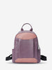 PU Splicing Zipper Backpack