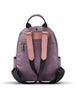 PU Splicing Zipper Backpack