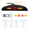 ZEEPIN  068 - B05 Car Parking Radar System 4 Ultrasonic Sensors LED Display Distance Detection 3-color / Sound Warning