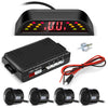 ZEEPIN 037 - B05 Car Parking Radar System 4 Ultrasonic Sensors LED Display Distance Detection 3-color / Sound Warning