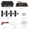ZEEPIN 037 - B05 Car Parking Radar System 4 Ultrasonic Sensors LED Display Distance Detection 3-color / Sound Warning
