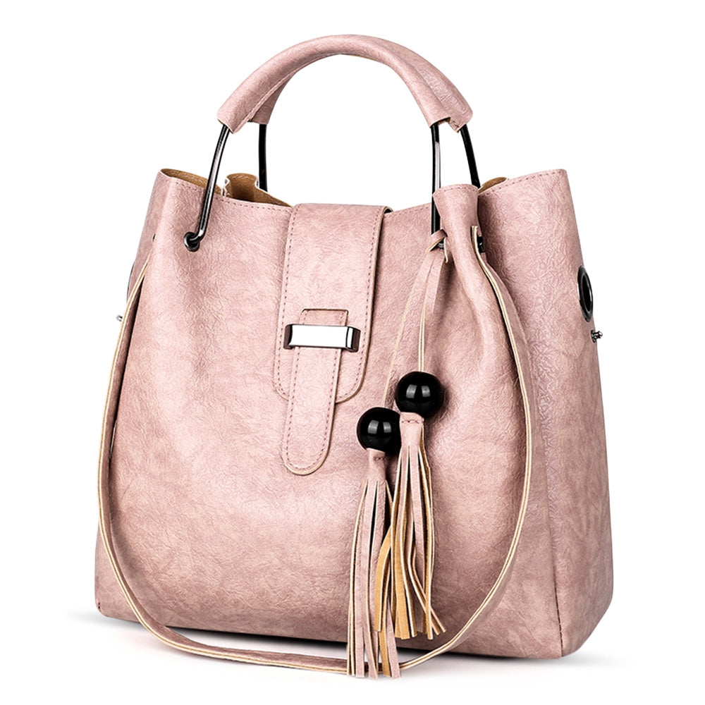 3pcs Women Bags Vintage Fringed Shoulder Crossbody Handbag