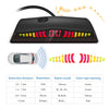 ZEEPIN 108 - B05 Car Parking Radar System 4 Ultrasonic Sensors LED Display Distance Detection 3-color / Sound Warning