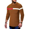 Color Spliced Casual Long Sleeve Sweater
