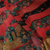 Tribal Floral Character Animal Paisley Print Men Shirt
