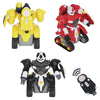 Q033 2.4G Remote Control Assembled Robot DIY Puzzle Educational Toys 38pcs