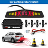 ZEEPIN 108 - B05 Car Parking Radar System 4 Ultrasonic Sensors LED Display Distance Detection 3-color / Sound Warning