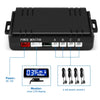 ZEEPIN 188 - B05 Car Parking Radar System 4 Ultrasonic Sensors 2.5m Distance Detection LCD Display 360-degree Rotation