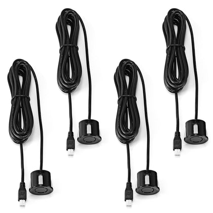 ZEEPIN 058A - B05 Car Parking Radar System 4 Ultrasonic Sensors 0 - 2.5m Distance Detection High dB Buzzer Sound Alert