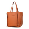Handbag Shoulder Crossbody Bag Set Tassel Clutch Wallet PU Leather Material
