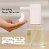 T-Colors 450ml Rechargeable Automatic Sensor Soap Dispenser with Colorful Changing Lights