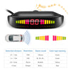 ZEEPIN 129 - B05 Car Parking Radar System 4 Ultrasonic Sensors LED Display Distance Detection 3-color Alarm Sound Alert