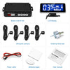 ZEEPIN 188 - B05 Car Parking Radar System 4 Ultrasonic Sensors 2.5m Distance Detection LCD Display 360-degree Rotation