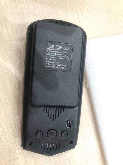 V3/V7  Radar Detector Voice Alert Warning 16 Band Auto 360 Degrees
