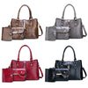 Buckle Design 3Pcs Retro Handbag Set