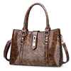 Buckle Design 3Pcs Retro Handbag Set