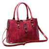 Buckle Design 3Pcs Retro Handbag Set