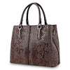 3 Piece Embossed Retro PU Leather Handbag Set