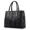 3 Piece Embossed Retro PU Leather Handbag Set