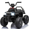 6V Kids Powered Electric ATV Quad Ride on Car with 2 Speeds, LED Lights, MP3