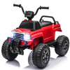 6V Kids Powered Electric ATV Quad Ride on Car with 2 Speeds, LED Lights, MP3