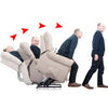 Electric Power Lift Recliner Lift Chair PU Leather Padded for the Elderly