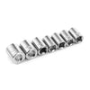 7pcs 3/8" Ratchet Wrench Hexagon Short Sockets Torque Spanner Accessories