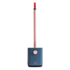 Long Handle Soft Hair Toilet Brush with Full Hole Base