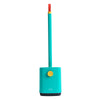 Long Handle Soft Hair Toilet Brush with Full Hole Base