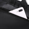 Women Backpack Color Contrast Strap Zipper Student Bag