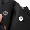 Women Backpack Color Contrast Strap Zipper Student Bag