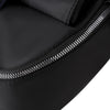 Women Backpack Color Contrast Strap Zipper Student Bag