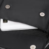 Women Backpack Color Contrast Strap Zipper Student Bag