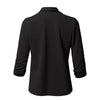 Plus Size Shawl Collar Open Front Blazer
