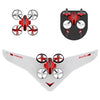L6082 DIY All In One Air Genius Drone 3-Mode with Fixed Wing Glider RC Quadcopter RTF