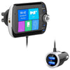 DAB004 Car DAB FM Transmitter Bluetooth MP3 Player Dual USB Charger