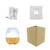 Wood Grain Night Light Humidifier with Water Tank DC Socket