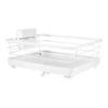 Kitchen Drain Rack Bowl Plate Dish Storage Shelf Metal PP Material