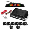 ATS - 068 - 8 Car Backing Radar System LED Display Distance Detection 3-color Alarm Sound Warning