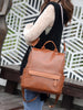 Leather Casual Multifunctional Backpack