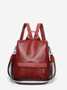 Leather Casual Multifunctional Backpack