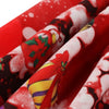 V-neck Christmas Print Vintage Dress for Women