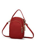 Leisure Zipper Pockets Phone Bag