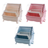 Two Layers Dish Rack Large Capacity Plastic Bowl Drainer
