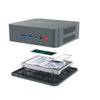 Beelink U55 Mini PC Intel Core I3-5005U / Intel HD Graphics 5500 / 2.4G + 5.8G WiFi / 1000Mbps / 2 x USB3.0 / BT4.0 / Support Windows 10 Professional 64 Bit