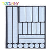 TUSUNNY SH1.294 Reflective Tape Warning Lattice Luminous Sticker