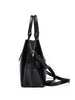 2 Piece Solid PU Leather Tote Bag Set