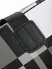 Geometric Print PU Leather Shoulder Bag