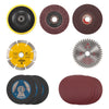 13pcs Conversion Tools Grinding Discs Sanding Polishing Cutting Wheels for Angle Grinder